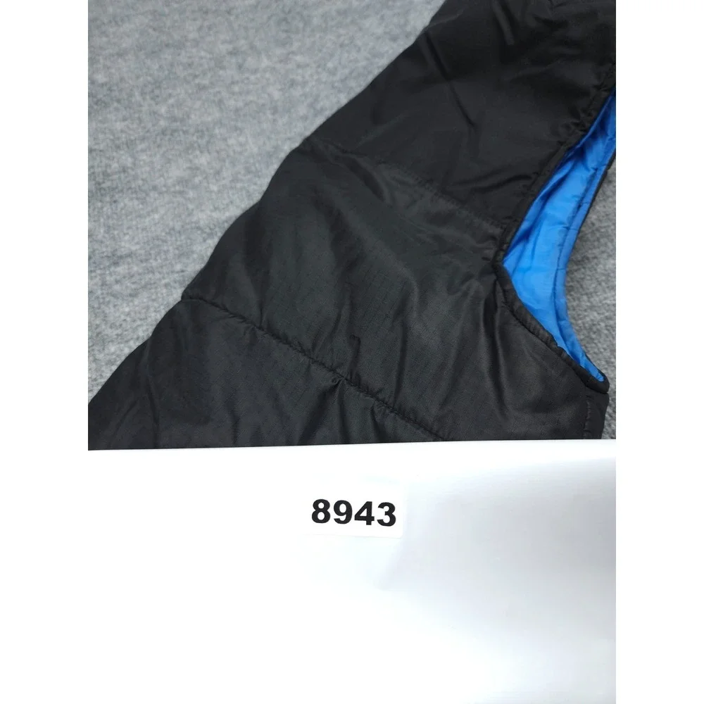 Topo Designs Puffer Vest Women's Medium Black Snap Primaloft Nylon Made USA
